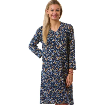 Dámské noční prádlo Dámská noční košilka, termo hřejivá - druhá kůže 1C4126 béžová s