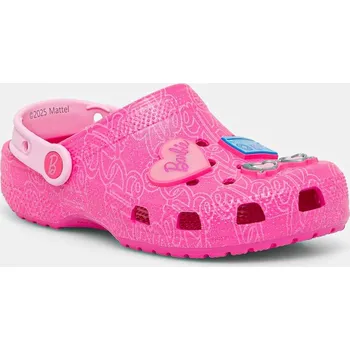 Dámské pantofle Dětské pantofle Crocs CROCS CLASSIC MATTEL PINK BARBIE CLOG růžová barva, 211406 211406.CROCS.CLASSIC.MA 42X, EUR 34/35