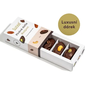 ŠUFAN s.r.o. Plněné datle Medjool - 75 g