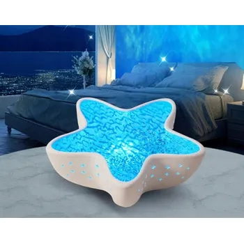 Lampička NOČNÍ LAMPA STARFISH 7 BAREVNÝCH REŽIMŮ A PLYNULÉ NASTAVENÍ JASU