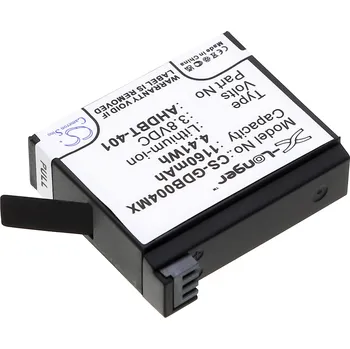 Baterie pro mobilní telefon Baterie Cameron Sino CS-GDB004MX za GoPro 335-06532-000 - neoriginální