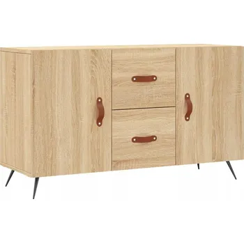 Knihovna Stojací vitrína G05V dub sonoma 5 x 5 x 5 cm