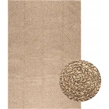 Koberec Koberec Venkovní ZIZUR, Polypropylen, 120x170 cm, Vzhled Juty