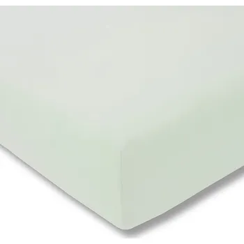 Prostěradlo Prostěradlo 100 x 200 cm zwirn jersey Estella jade s gumičkou