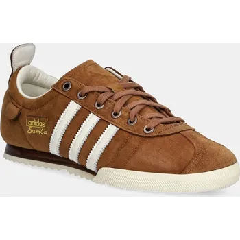 Pánské tenisky Semišové tenisky adidas Originals Samba, 47 1/3, hnědá, 88X