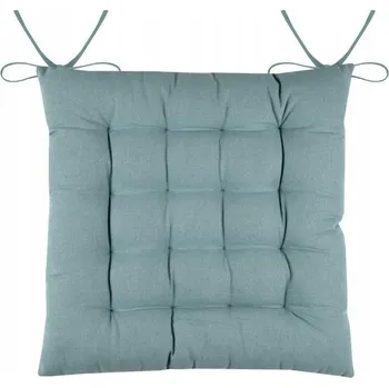 Polštář Polštář na židli DUO 38x38cm, prošívané popruhy sedáku z nefritové bavlna