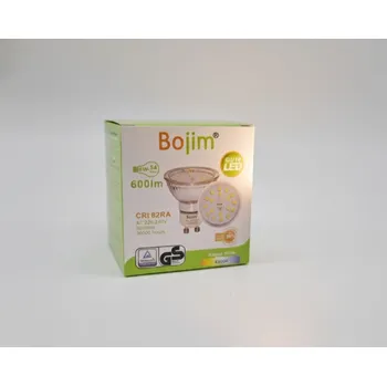 Žárovka LED žárovka GU10 BOJIM 600 lm 6W 4500K studená bílá