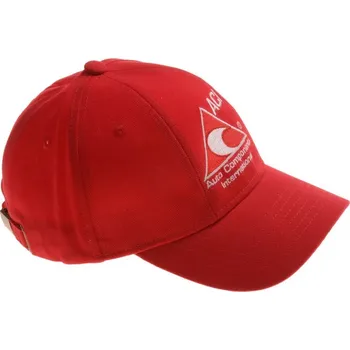 Čepice Čepice s kšiltem - baseball červená ACI