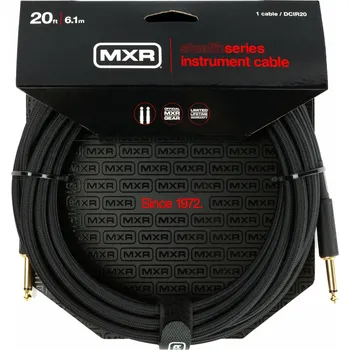 Příslušenství ke zvukové technice Dunlop MXR DCIR20 Stealth 6,1 m Rovný - Rovný Nástrojový kabel (Jako nové)