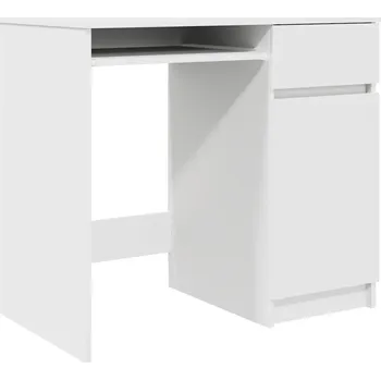 Psací stůl Obdélníkový psací stůl VidaXL 86 x 49 x 76 cm bílý