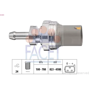 Olejová vana Snímač, tlak oleje FACET 25.0029