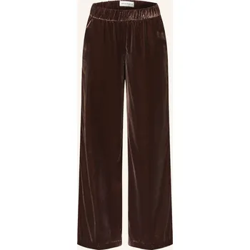 Dámské kalhoty Opus Pants Dámské Samotné Kalhoty Mucia, tmavě hnědá, 38