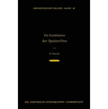 Cizojazyčná kniha Die Krankheiten Der Speiser hre (Hugo Starck)(Brožovaná)