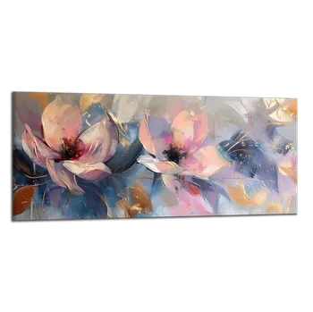 Obraz Obraz na plátně Růžové květy abstrakce , jednodílný 4253AZ