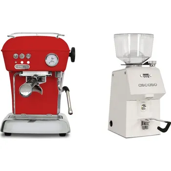 Kávovar Ascaso Dream ONE, Love Red + Ascaso H64, white