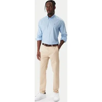 Pánské oblečení Tommy Hilfiger Košile MW0MW40529 Světle modrá Regular Fit 38