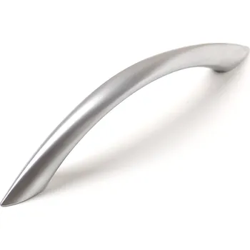 Nábytkové kování 770127 úchytka KAREL rozteč 96mm satén chrom (Nábytková úchytka s roztečí 96 mm v povrchu satén chrom. Jednoduchý a funkční doplněk do interiéru.)