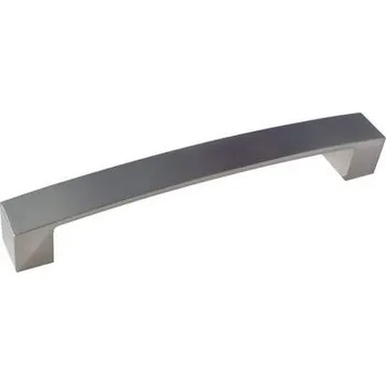 Nábytkové kování 770143 úchytka VOJTA rozteč 192mm broušený nikl (Nábytková úchytka s roztečí 192 mm v povrchu broušený nikl. Vhodné řešení pro nábytek v interiéru.)