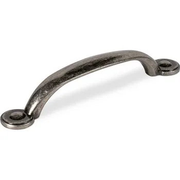 Nábytkové kování 12024 úchytka STELA rozteč 96mm starostříbro (Nábytková úchytka STELA s roztečí 96 mm. Jednoduchý a funkční doplněk do interiéru.)