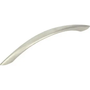 Nábytkové kování 81099 úchytka kov rozteč 96mm saten nikl (Nábytková úchytka s roztečí 96 mm v povrchu nikl. Jednoduchý a funkční doplněk do interiéru.)