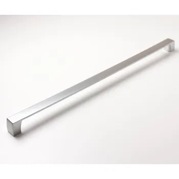 Nábytkové kování 770108 úchytka JAKUB rozteč 416mm satén chrom (Nábytková úchytka s roztečí 416 mm v povrchu satén chrom. Jednoduchý a funkční doplněk do interiéru.)