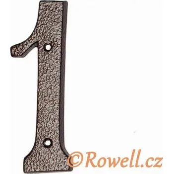 C4. Číslo 145mm kom.měď '1' (C4 Číslo 145mm kom.měď '1' – kovový)