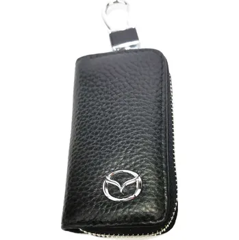 Přívěsek Na Klíče Mazda Přívěsek Kůže Nat. Na Posuvník