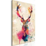 Obraz - Akvarelový jelen svislý - 40x60