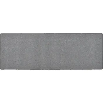 Koberec Koberec běhoun tmavě šedý, vpichovaná textilie, 50 x 150 cm, 3 mm vlas