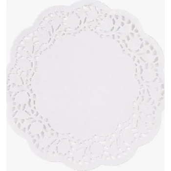 Papírový ubrousek Ubrousek kulatý papírový 18 cm x 18 cm