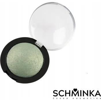 Oční stíny Minerální Zapékaný Oční Stín 04 - Světle Limetková se Zlatavým Leskem