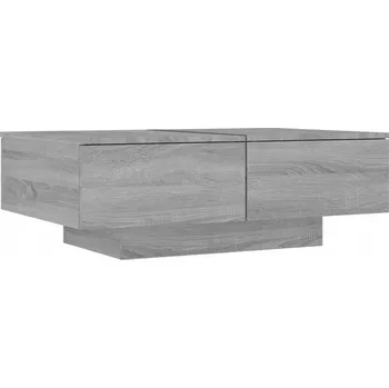 Konferenční stolek Konferenční stolek šedý dub sonoma 90 x 60 x 31 cm