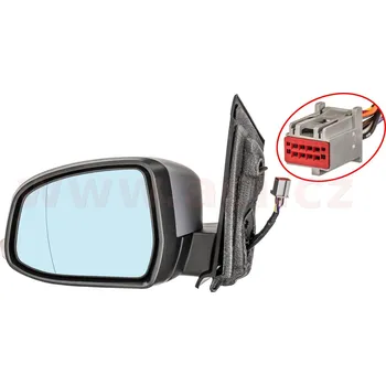 Auto zrcátko Vnější zpětné zrcátko VAN WEZEL 1866827