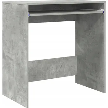 Psací stůl Obdélníkový psací stůl VidaXL 77,5 x 43 x 79 cm šedý