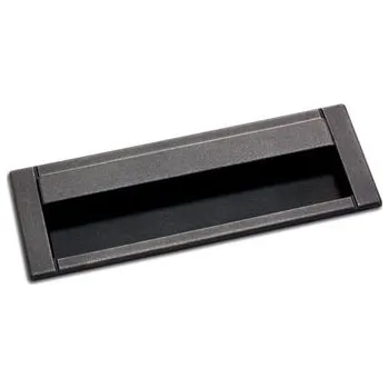 Nábytkové kování 12769 úchytka mušle plast staroměď (Nábytková úchytka v povrchu staroměď. Jednoduchý a funkční doplněk do interiéru.)