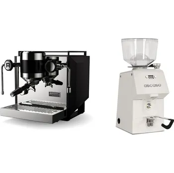 Kávovar Rocket Espresso Bicocca, black + Ascaso H64, white
