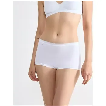 Kalhotky Boxerkové kalhotky Basic+ Short Cotton bílé 4XL