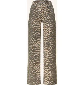 Dámské džíny Mac Dámské Džíny Se Širokými Nohavicemi, hnědá / světle hnědá...