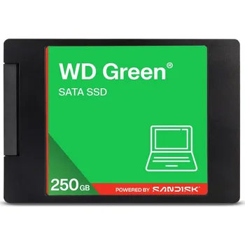 Interní pevný disk Western Digital WDS100T5G0A 250 GB 2,5" Serial ATA III 3D NAND