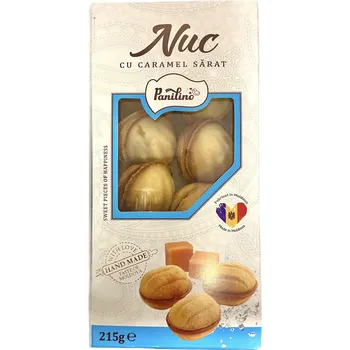 Sušenky Oříšky se slaným karamelem 215g Panilino