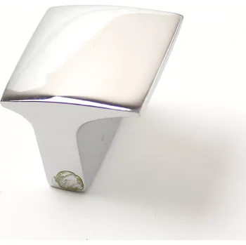 Nábytkové kování 770310 knopka kov rozteč 16mm lesklý chrom (Nábytková knopka o průměru 16 mm v povrchu chrom. Vhodné řešení pro nábytek v interiéru.)