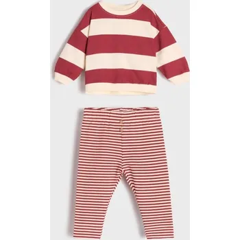 Chlapecké tričko Sinsay - Žerzejová souprava - krémová - 949BA-01X - 949BA-01X-80-1