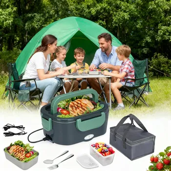 Svačinový box Lunch box Happyrainstore 1800 ml (Obědový box / Jídlonosič Happyrainstore 1800 ml)