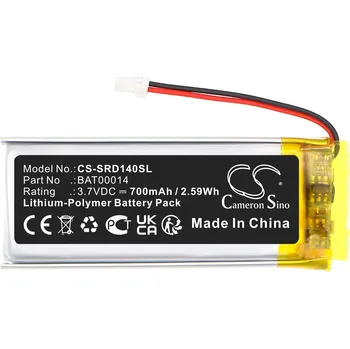 Baterie pro mobilní telefon Baterie Cameron Sino CS-SRD140SL za Cardo BAT00014 - neoriginální
