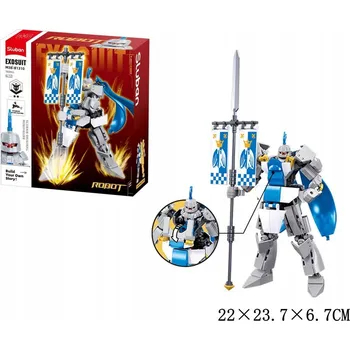 ostatní stavebnice Stavebnice Sluban Exosuit Rytíř 193 dílků Stavebnice pro Děti Robot M38-B1310