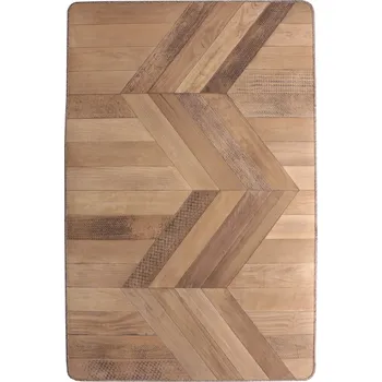 Koberec Běhoun do kuchyně HOTOVÝ vinylový PROTISKLUZOVÝ S GUMOVOU PODLOŽKOU 100X75 Gumolit