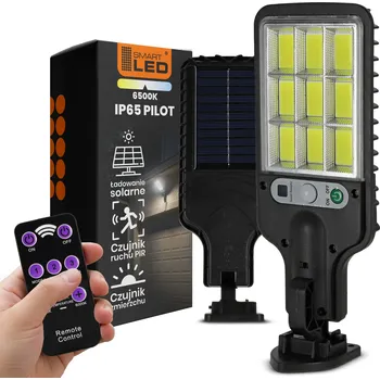 Venkovní osvětlení Solární pouliční lampa Smartled 10 W 450 lm