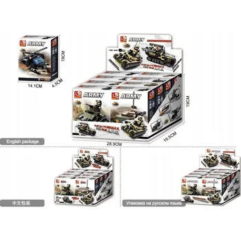 ostatní stavebnice Stavebnice Sluban Army – Vojenské auto M38-B0587A