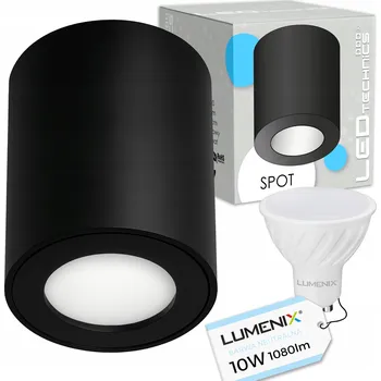 Žárovka Venkovní HERMETICKÉ svítidlo trubice přisazené halogenové IP65 GU10 10W Neutrální bílá