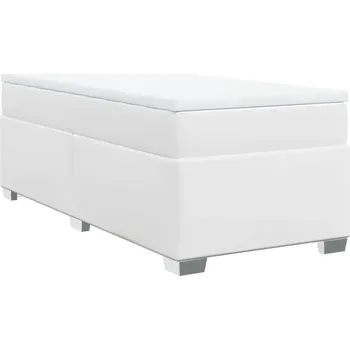 Ložnice Čalouněná jednolůžková postel VidaXL 80x200 bílá